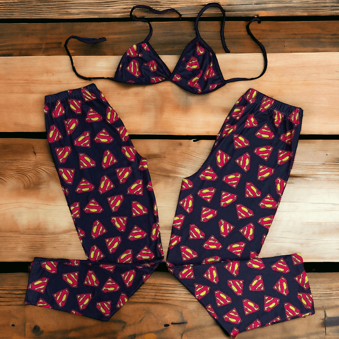 2 PIEZAS DE Pijama pareja pantalon unisex ENVIO GRATIS