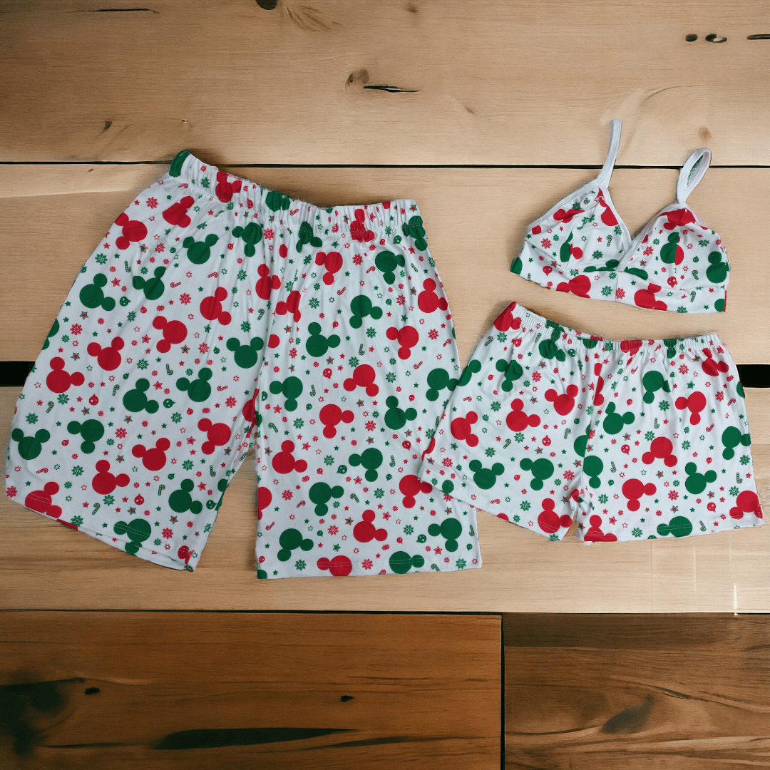 2 PIEZAS DE Pijama pareja short unisex navidad ENVIO GRATIS