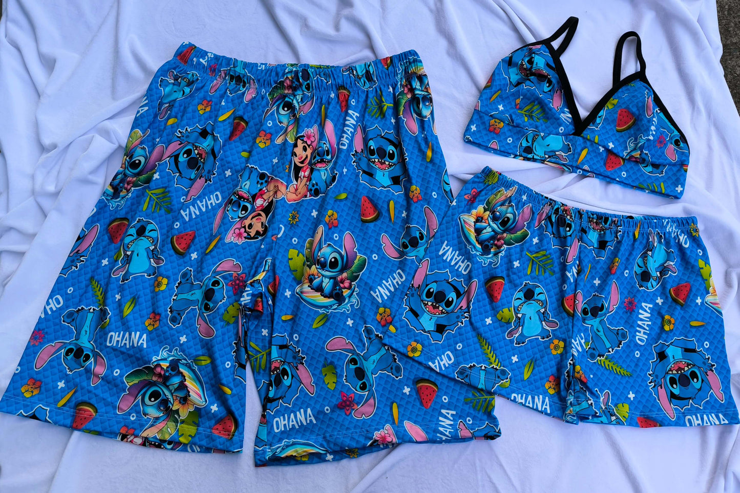 2 PIEZAS DE Pijama pareja short unisex  en COMBO  ENVIO GRATIS