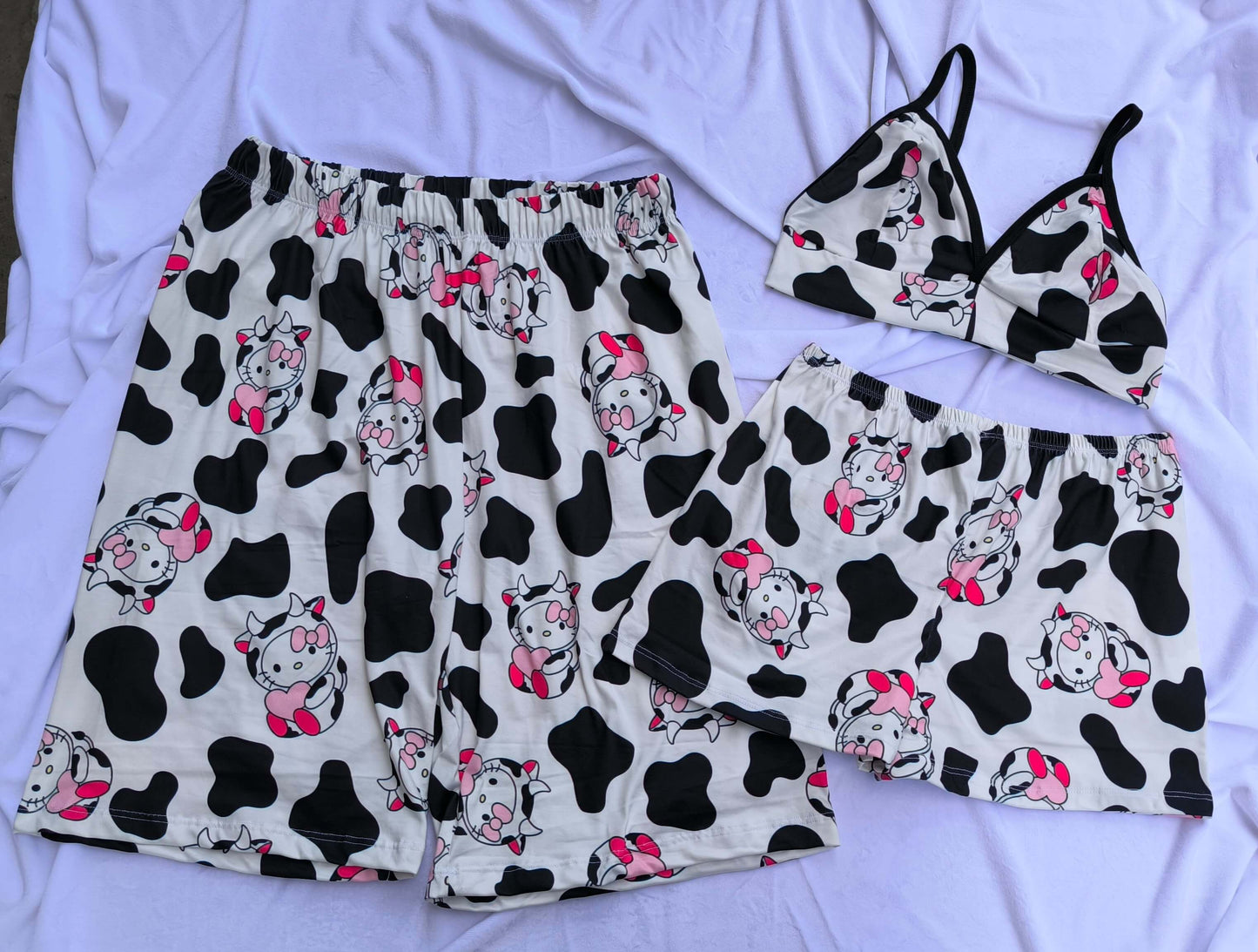 2 PIEZAS DE Pijama pareja short unisex  en COMBO  ENVIO GRATIS
