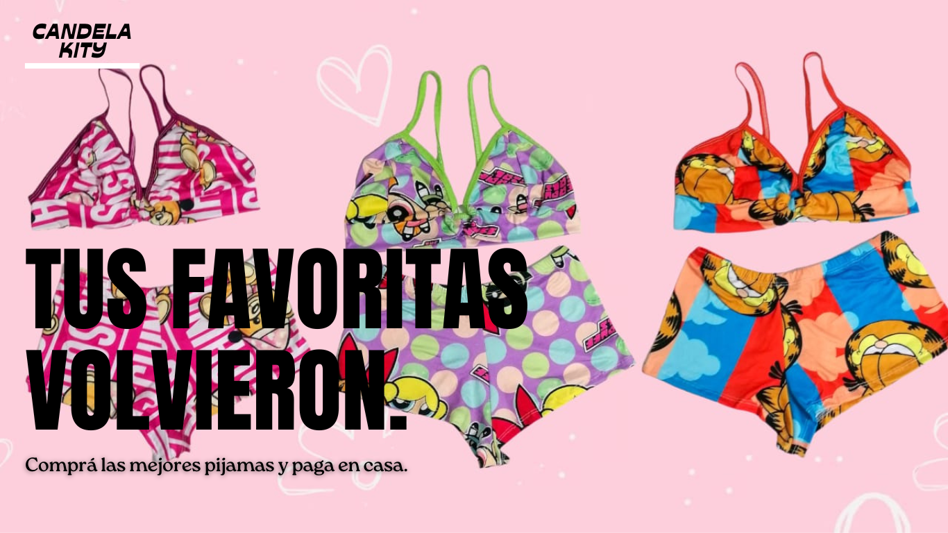 COMBO PIJAMA CACHETERO ENVIO GRATIS  6 SETS